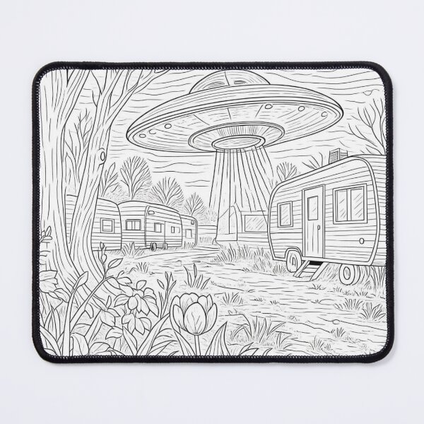 Item preview, Coloring Page- UFO designed and sold by Padilla Designs And Art.