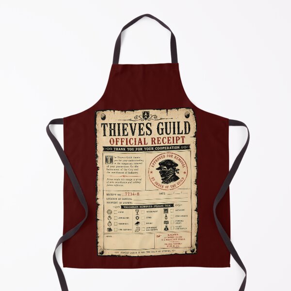Item preview, Thieves Guild Official Receipt Notice designed and sold by agearb.