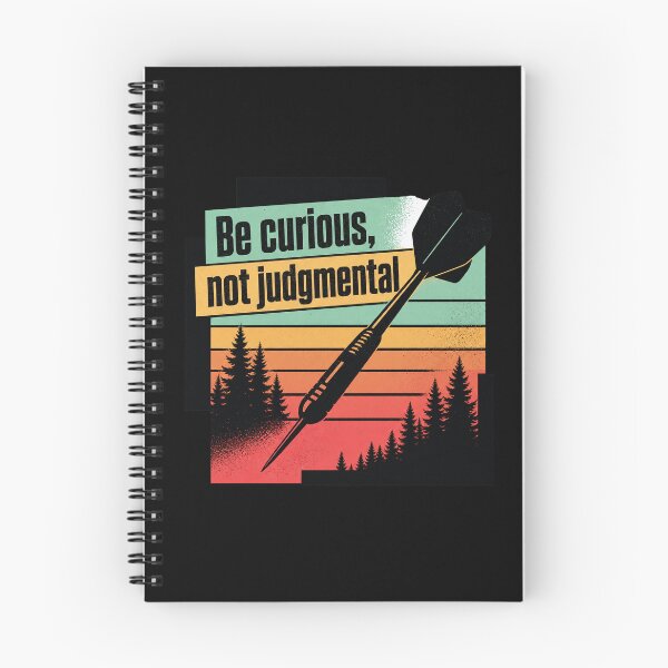Item preview, Be curious, not judgmental designed and sold by Olena Du.