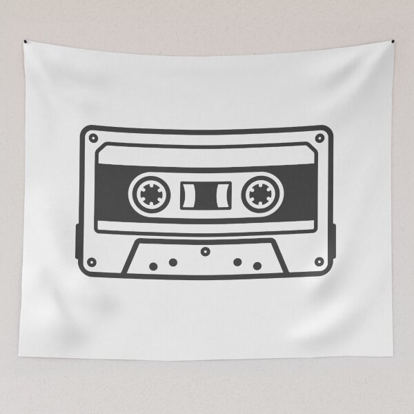 Item preview, Vintage Retro Cassette Tape Sticker designed and sold by VectorForge Studio.