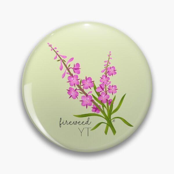 Item preview, Fireweed of Yukon designed and sold by spontaneousing.