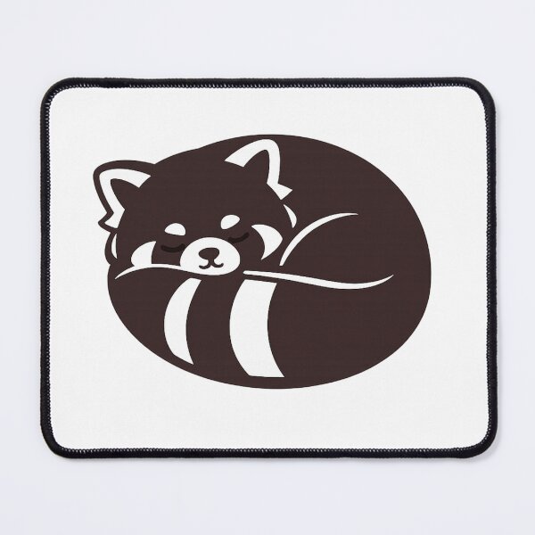 Item preview, Minimal Sleeping Red Panda | Cute Minimalist Animal Sticker designed and sold by Skedart.