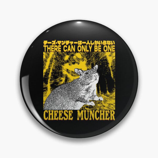 Item preview, Cheese Muncher Rat designed and sold by VintageMedatsu.