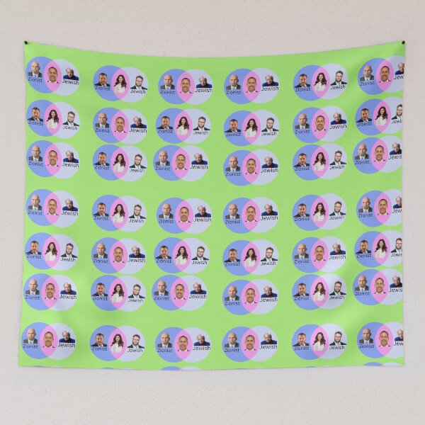 Item preview, Venn Diagram Pattern designed and sold by DestinyoBestiny.