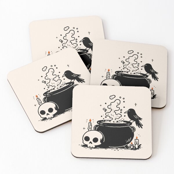 Item preview, Witchy Cauldron: Spooky Season Halloween Art designed and sold by oneofthesedayys.