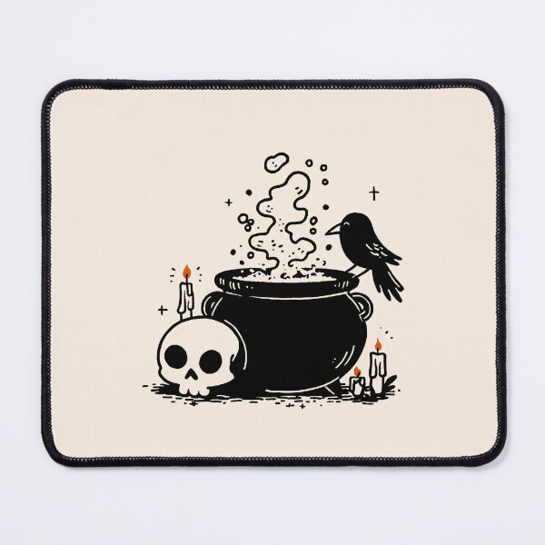 Item preview, Witchy Cauldron: Spooky Season Halloween Art designed and sold by oneofthesedayys.
