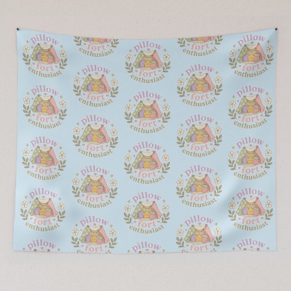 Item preview, Pillow Fort Enthusiast | Cute Cozy Blanket Fort Kawaii Introvert Design designed and sold by TheStephanieRome.
