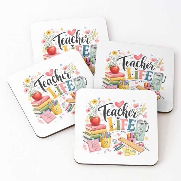 Item preview, Teacher LIfe designed and sold by Whimsy Petal and Co..
