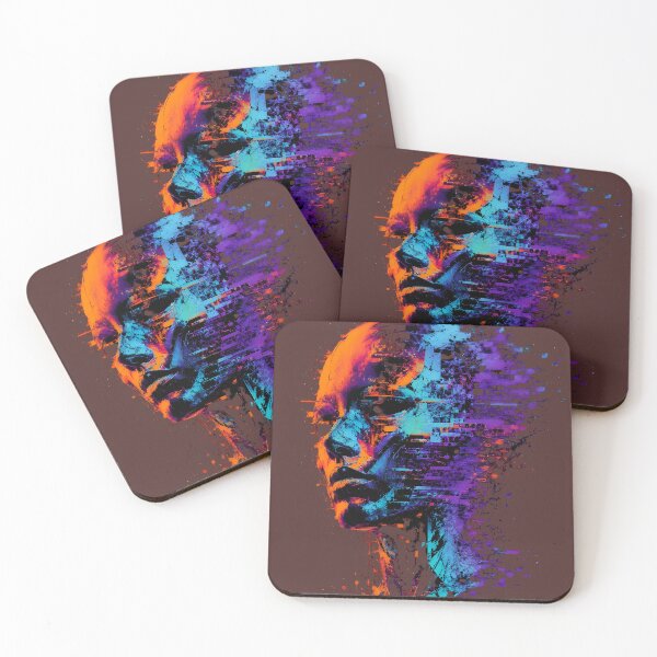 Item preview, Echoes of Mind Glitch Art designed and sold by RoyalEarthstore.