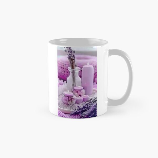 Item preview, Lavender Scented Candles and Relaxing Purple Home Decor Display designed and sold by BigD shop.