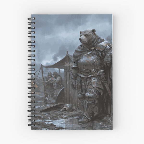 Item preview, The Iron Bear of the Northern Camp – Medieval Warrior Fantasy designed and sold by BrunoValcazar.