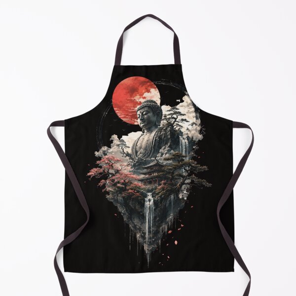 Item preview, Crimson Sun Zen Buddha Sanctuary designed and sold by Del4xe.