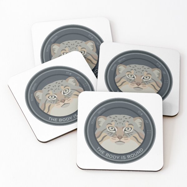 Item preview, The Body Is Round Minimalist Pallas Cat Camera Lens designed and sold by Arc2020.