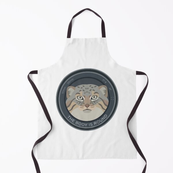 Item preview, The Body Is Round Minimalist Pallas Cat Camera Lens designed and sold by Arc2020.