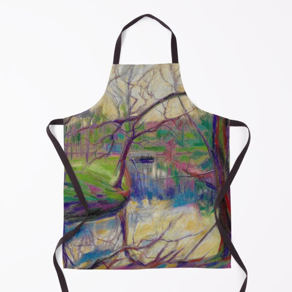 Item preview, Clingendael | Canals in Violet and Green designed and sold by Corne Akkers.