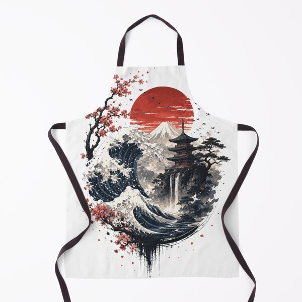 Item preview, Crimson Wave Mountain Sanctuary designed and sold by Del4xe.