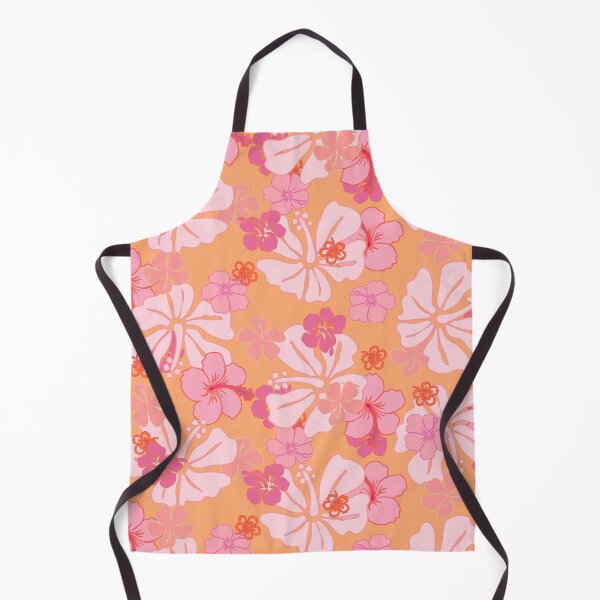 Item preview, Vintage Pua Aloalo - Pink and Orange designed and sold by Hānau Hou.