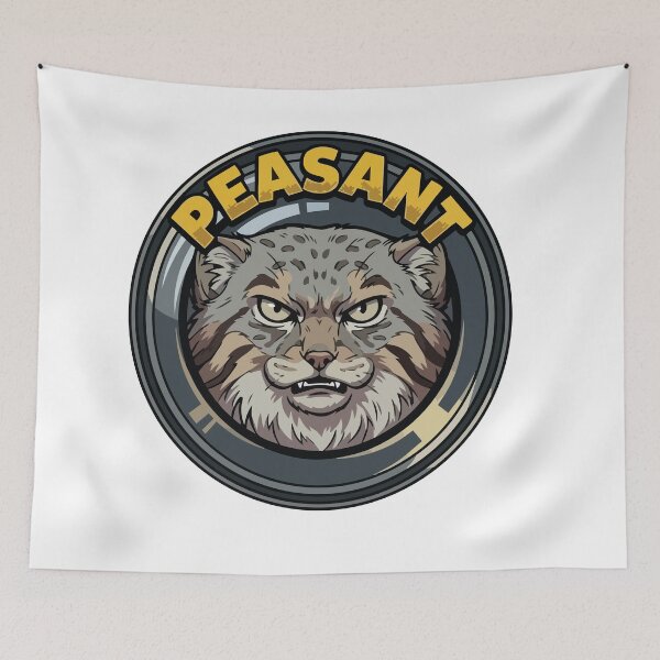 Item preview, Peasant Pop Art Pallas Cat Comic Meme designed and sold by Arc2020.