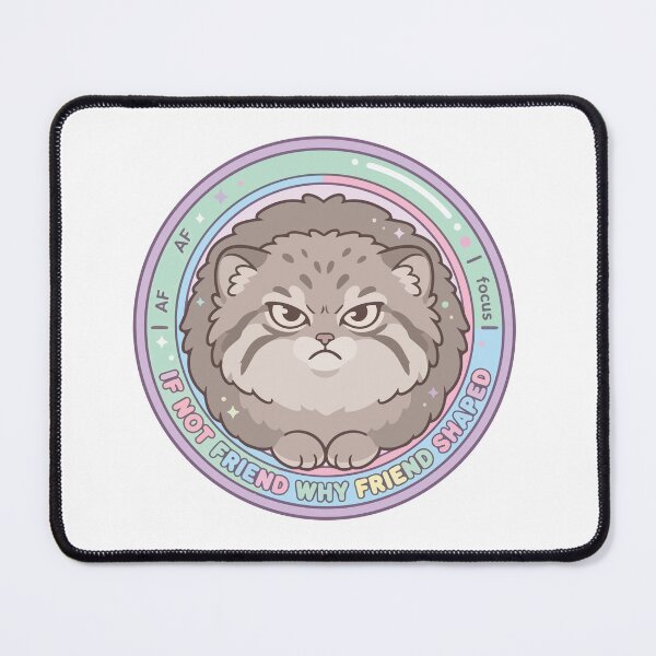 Item preview, Friend Shaped Kawaii Pallas Cat Cute Lens designed and sold by Arc2020.