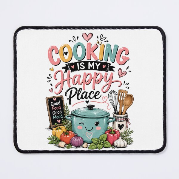 Item preview, Cooking Is My Happy Place designed and sold by Her2Harmony.
