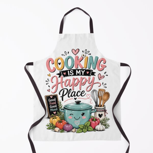Item preview, Cooking Is My Happy Place designed and sold by Her2Harmony.