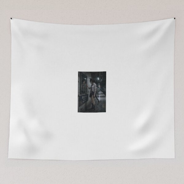 Item preview, Lonely cat girl at abandoned station angst designed and sold by CathryneDelamort.