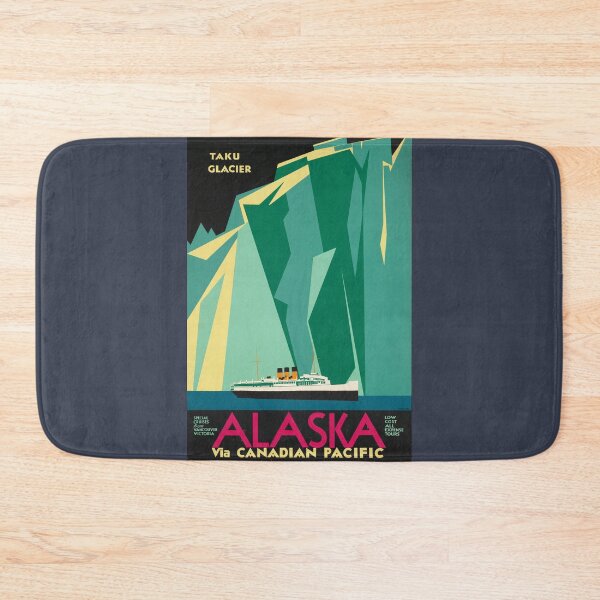 Item preview, Canadian Pacific Line Alaska Cruise Taku Glacier Ad designed and sold by Matthew Kinnersly.