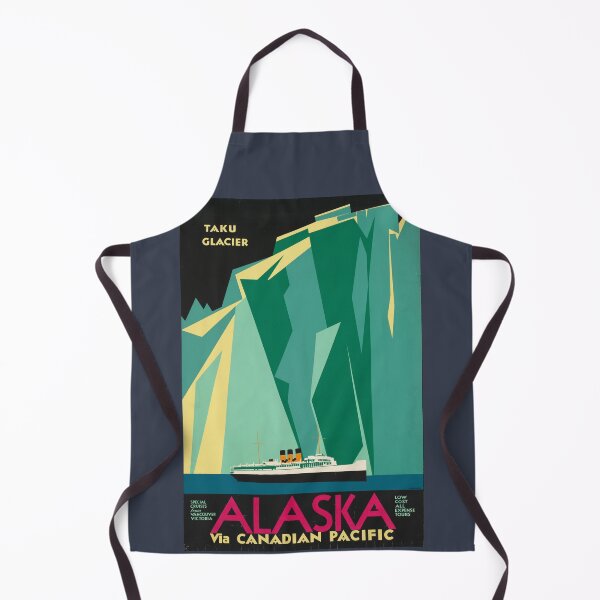 Item preview, Canadian Pacific Line Alaska Cruise Taku Glacier Ad designed and sold by Matthew Kinnersly.