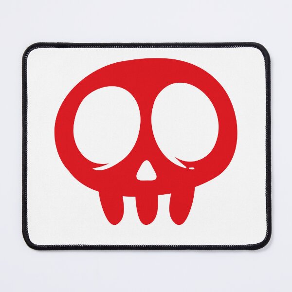 Item preview, Minimal Red Dripping Skull designed and sold by ndesigne.