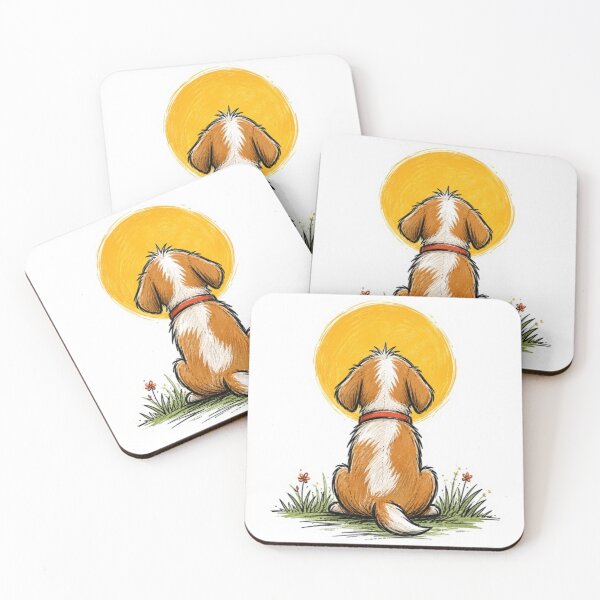 Item preview, Peaceful Puppy Sunset designed and sold by Snurly.