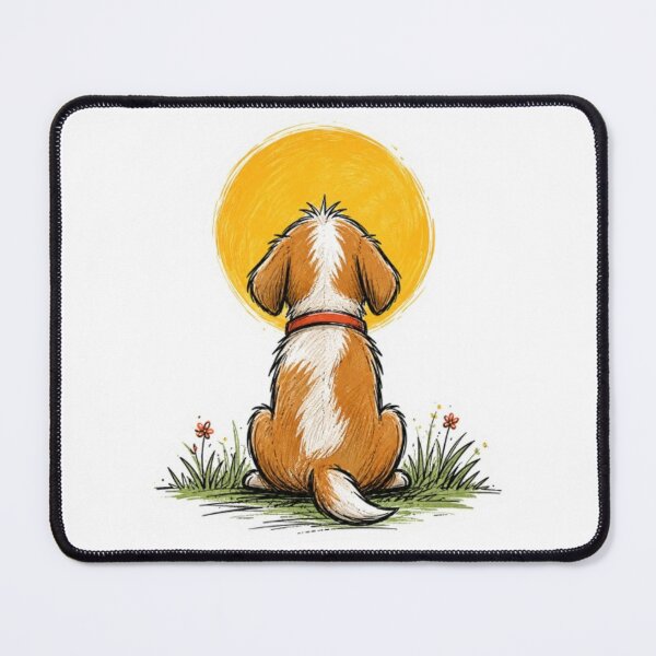 Item preview, Peaceful Puppy Sunset designed and sold by Snurly.