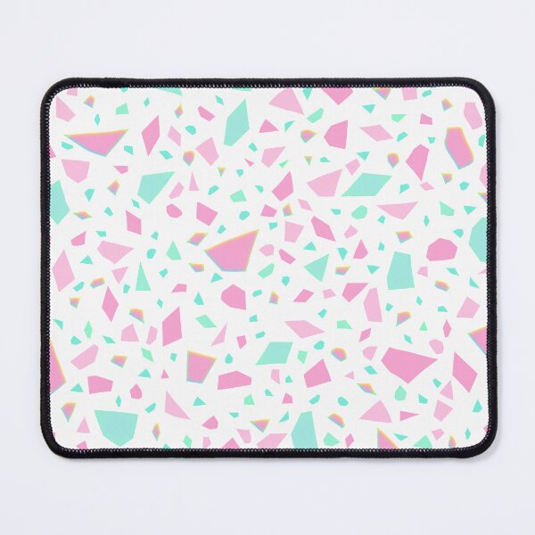 Item preview, Girly Terrazzo Pattern Pink and Green designed and sold by SuperCuteItems2.