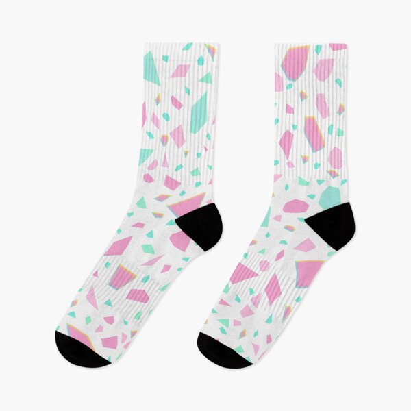 Item preview, Girly Terrazzo Pattern Pink and Green designed and sold by SuperCuteItems2.