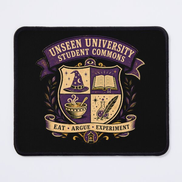 Item preview, Unseen University Student Commons Crest designed and sold by agearb.