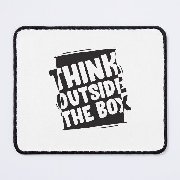 Item preview, Think Outside the Box Typography designed and sold by ndesigne.