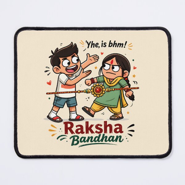 Item preview, Funny Raksha Bandhan Brother & Sister Design | Cute Sibling Humor | Rakhi Gift designed and sold by boutkhilnl.