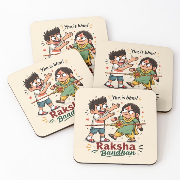 Item preview, Funny Raksha Bandhan Brother & Sister Design | Cute Sibling Humor | Rakhi Gift designed and sold by boutkhilnl.