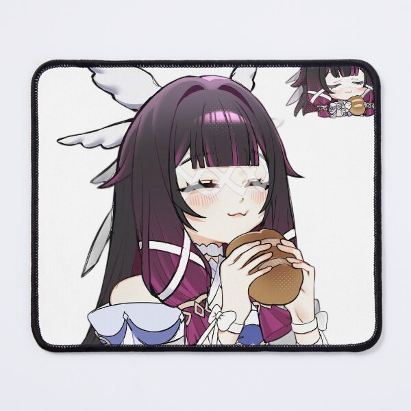 Item preview, Columbina Eating Bread Genshin Impact designed and sold by KomiArts.