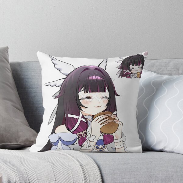 Item preview, Columbina Eating Bread Genshin Impact designed and sold by KomiArts.