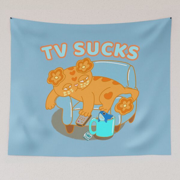 Item preview, TV Sucks designed and sold by BritishDelights.