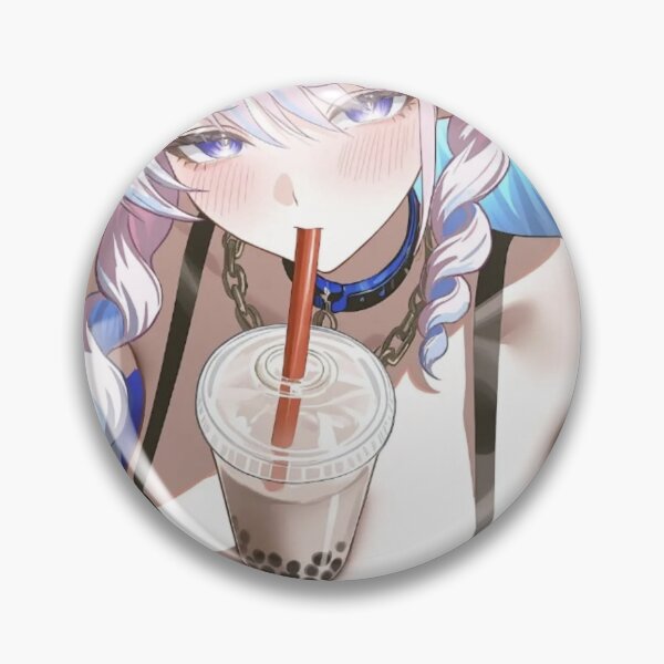 Item preview, Denia Drinking Bubble Tea Wuthering Waves designed and sold by KomiArts.