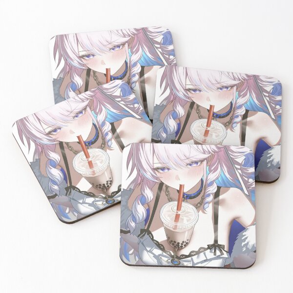Item preview, Denia Drinking Bubble Tea Wuthering Waves designed and sold by KomiArts.
