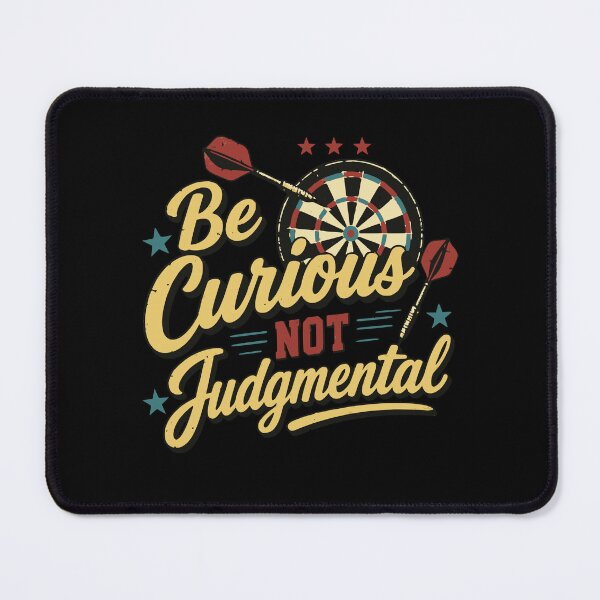 Item preview, Be curious, not judgmental designed and sold by Olena Du.