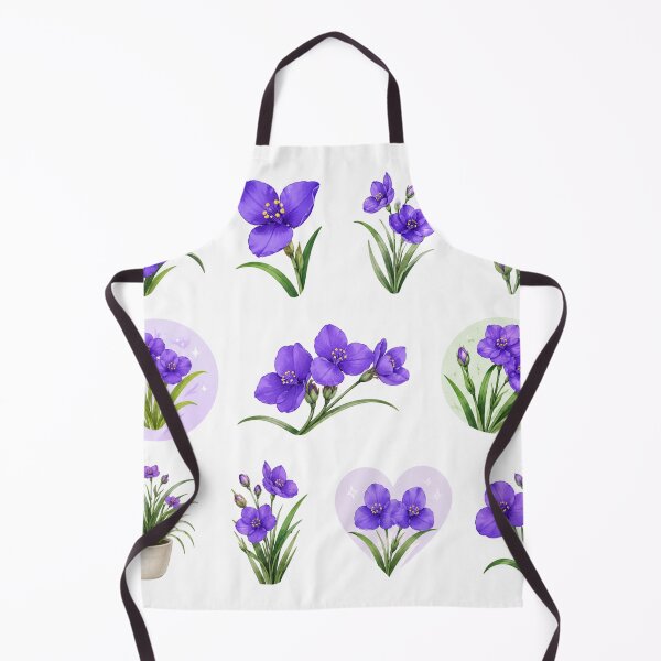 Item preview, Blue Spiderwort Flower Botanical Set Asiatic Dayflower Floral Aesthetic designed and sold by Rehnair.