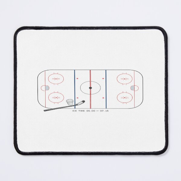 Item preview, Six A.M. Ice Funny Hockey Rink Diagram Beer League Parent Design designed and sold by SoulFlex.