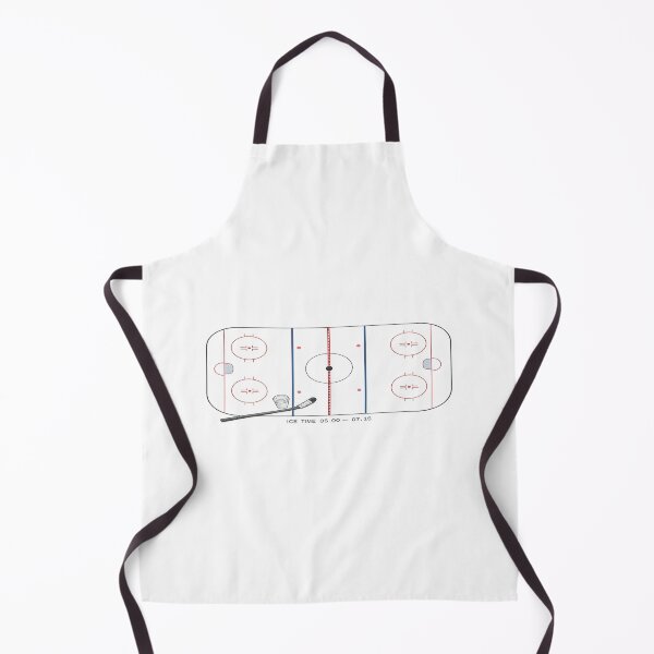 Item preview, Six A.M. Ice Funny Hockey Rink Diagram Beer League Parent Design designed and sold by SoulFlex.