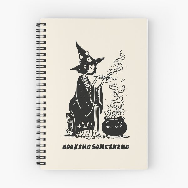 Item preview, Cooking Something: Cute Witch Cauldron Halloween Art designed and sold by oneofthesedayys.