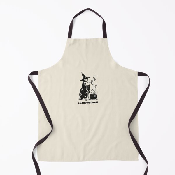 Item preview, Cooking Something: Cute Witch Cauldron Halloween Art designed and sold by oneofthesedayys.