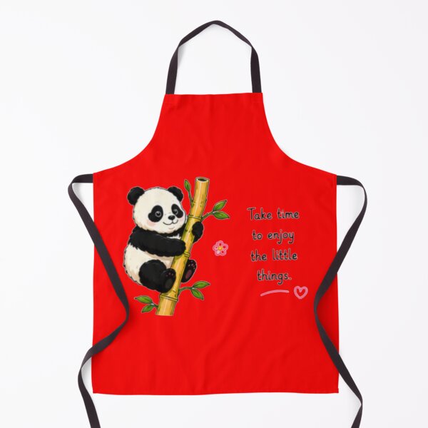 Item preview, Take Time To Enjoy Little Things Panda designed and sold by DailyDoodlesBySumbul.