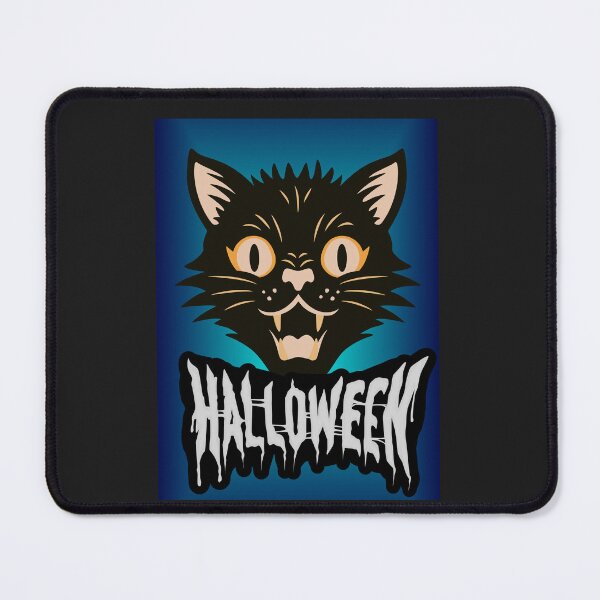 Item preview, Spooky Halloween Black Cat - Dripping Horror Typography Graphic designed and sold by Palette _Vibes.
